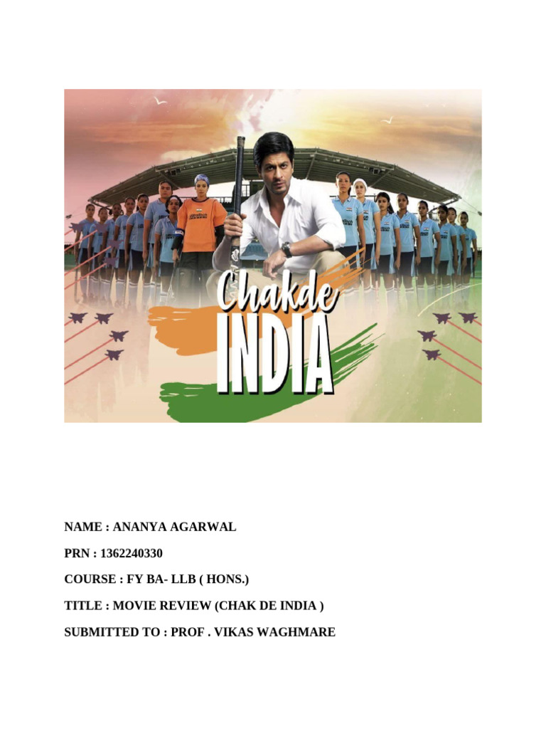 Chak de India | PDF