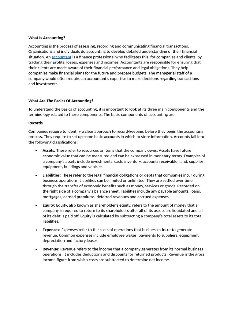 Accounting Principle | PDF | Debits And Credits | Equity (Finance)
