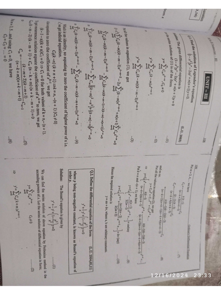 Ode Part1 | PDF