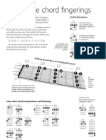 Alternative Chord Fingerings