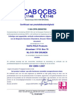OCBS Certificate