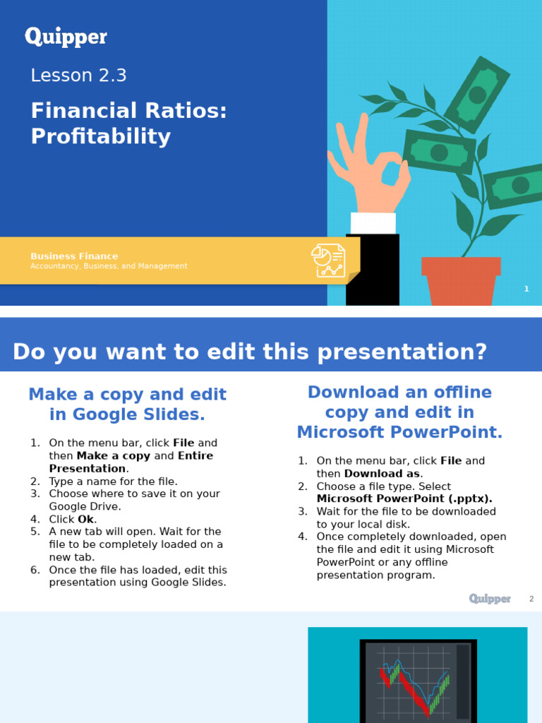 Financial Ratios: Profitability: Lesson 2.3 | PDF | Gross Margin | Net ...