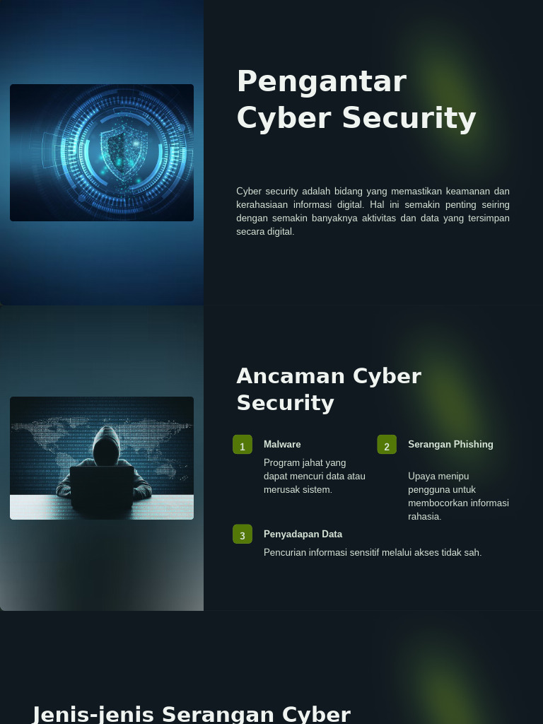 Gambar Ancaman dalam Cyber Security | PDF