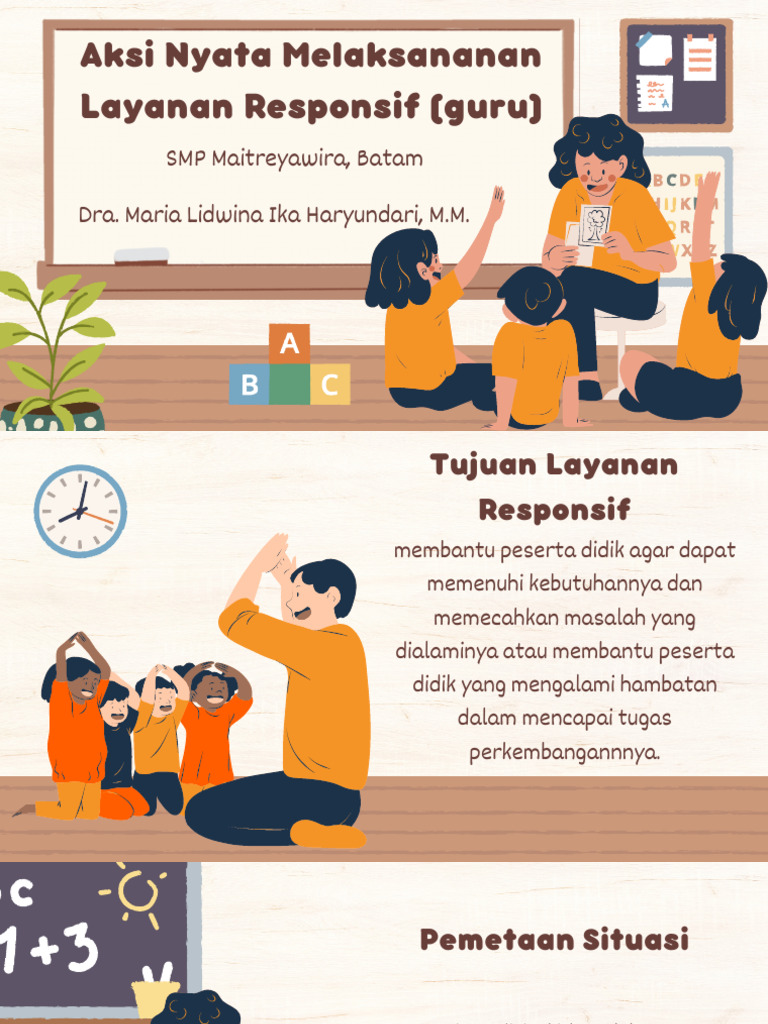 Aksi Nyata Melaksanakan Layanan Responsif - Edited | PDF