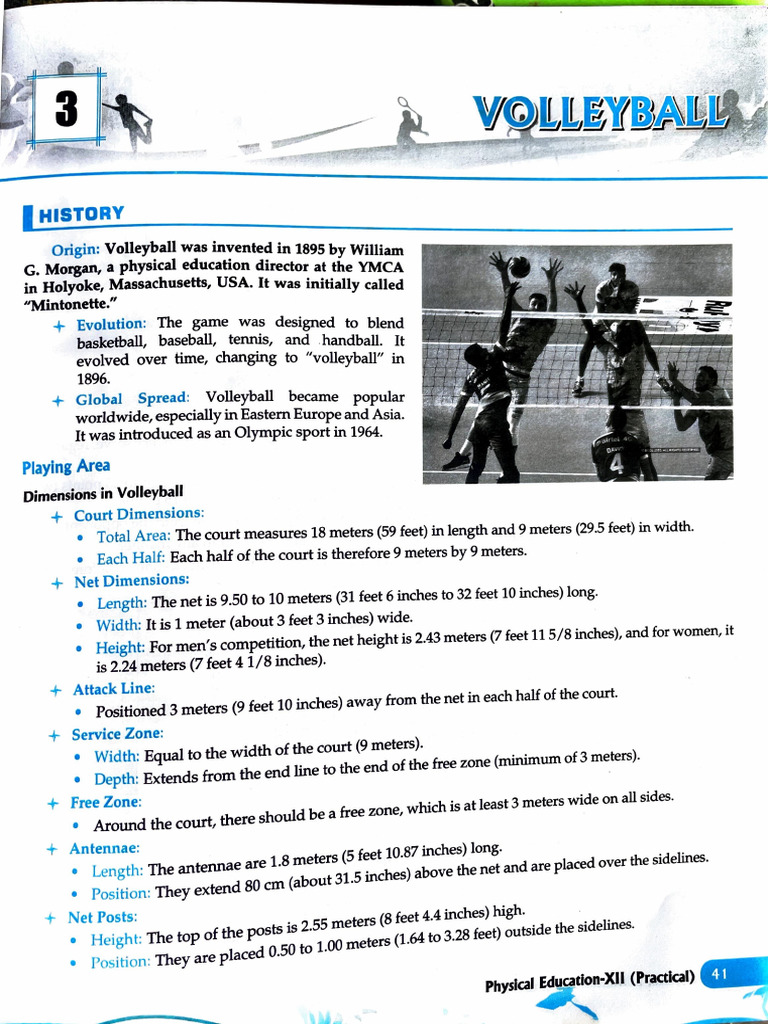 Volleyball Pdf Volleyball Ball Games