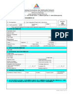 Application Form Amateur Service v2009