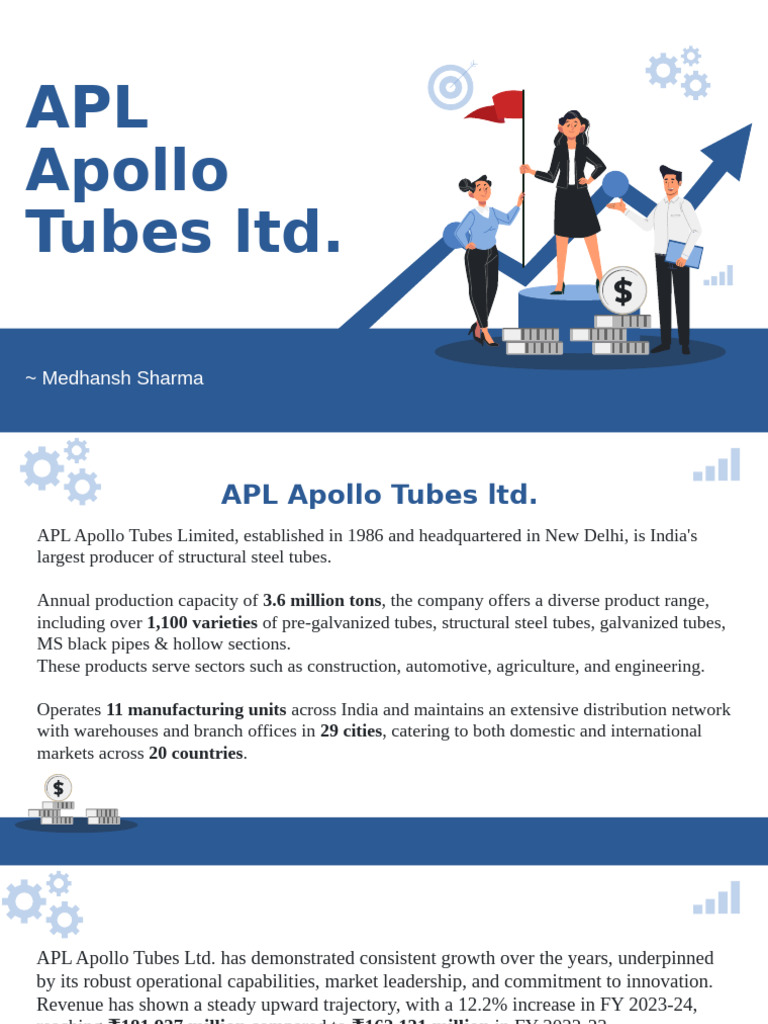 APL Apollo Tubes Ltd | PDF | Expense | Investing