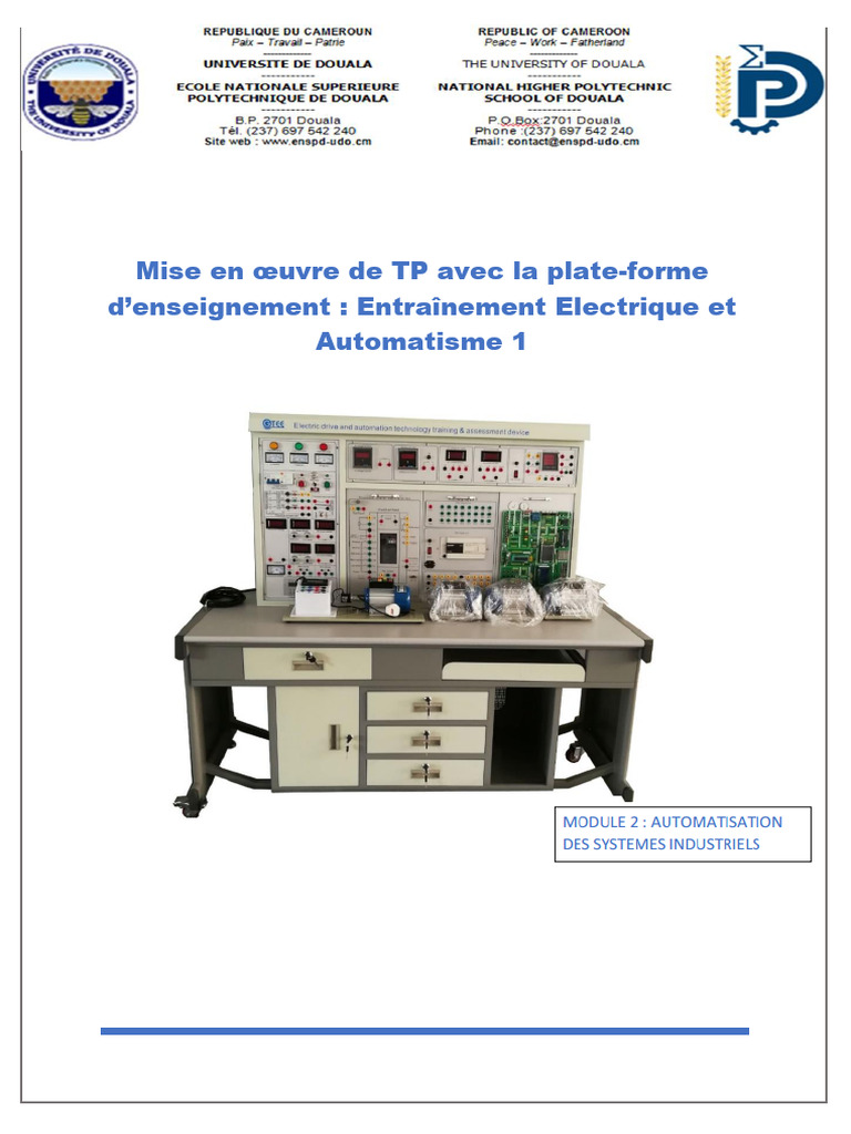 Programmation Et Simulation Des Machines Industrielles | PDF | Automate ...