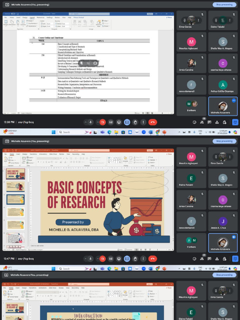 1.1 Basic Concepts of Research - 240907 | PDF
