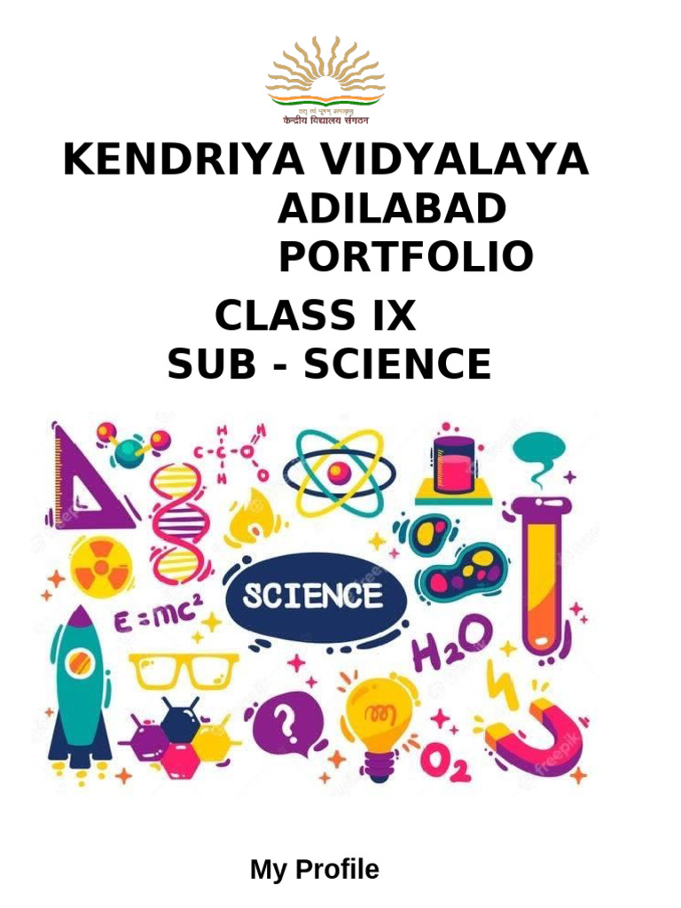 Class IX Science Portfolio 2024-25 | PDF