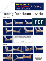 Taping Techniques Ankle