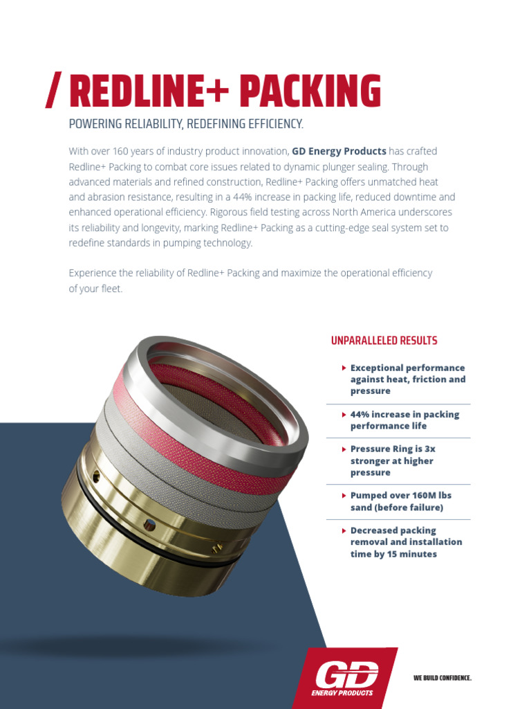 GDEP - Redline+ Packing - Promotional Flyer - 2024 | PDF | Reliability ...