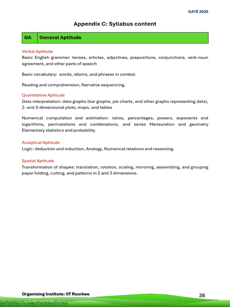 All About GATE visual data 6