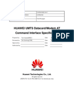 HUAWEI UMTS Datacard Modem at Command Interface Specification