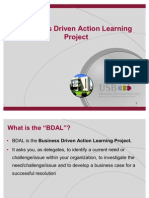 Business Driven Action Learning Project (BDAL