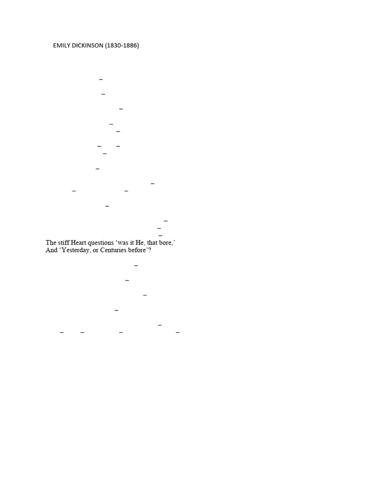Emily dickinson poems pdf