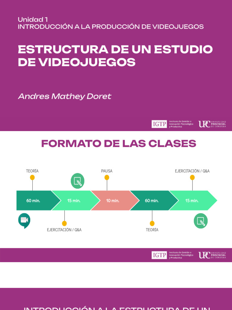 Estructura de Estudios de Videojuegos | PDF | Diseño | Software