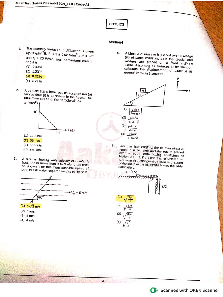 Paper Aaksh | PDF