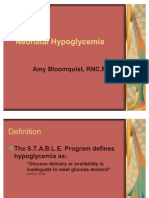 Neonatal Hypoglycemia APNEC