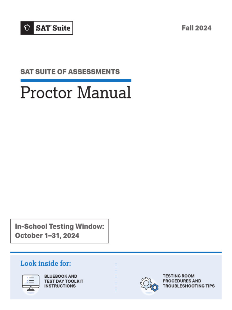 satsproctormanual 2025 PDF Sat Computing