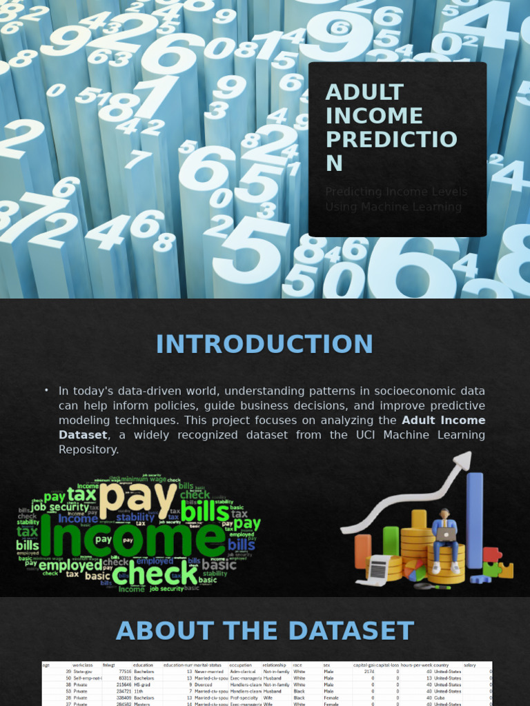 Income Prediction Using UCI Dataset | PDF | Machine Learning | Data ...