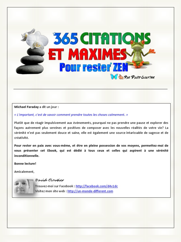 Ebook 365 Citations Et Maximes Pour Rester Zen Pdf Victor Hugo Bonheur