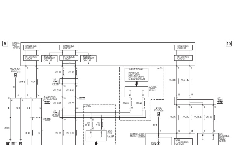 Lancer 5 CAN Drive Circuit Overview | PDF | Electronics | Electrical ...