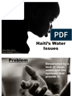 Haitis Water Issues