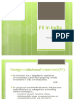 FII in India