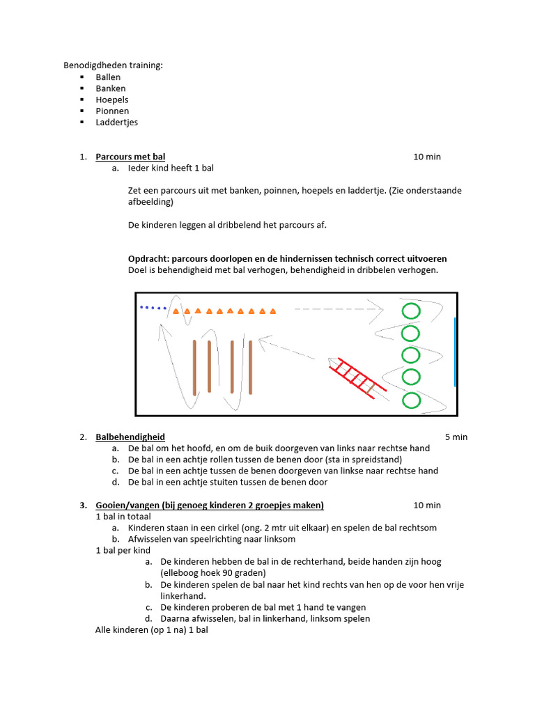Team Handball Training 3 For Kids | PDF