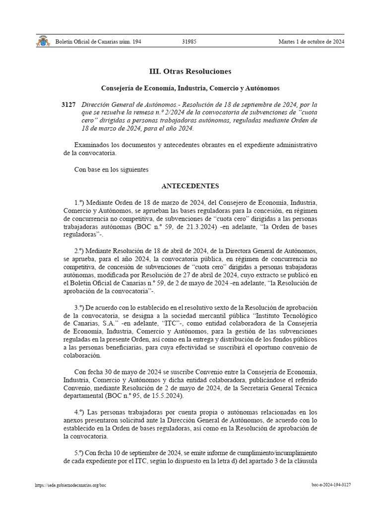 BoE 2 | PDF | Otorgar dinero) | Esfera pública