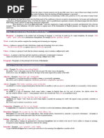 NESA - Glossary of Terms - Techniques & Form | PDF | Poetry | Clause