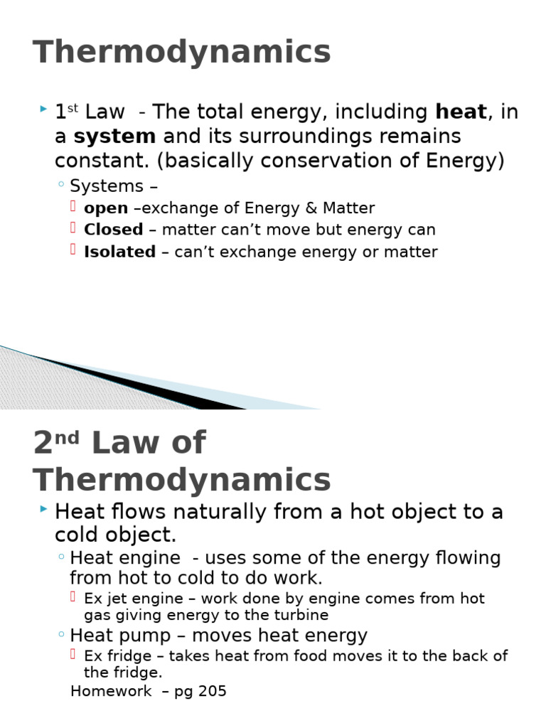 3.1 Thermodynamics | PDF