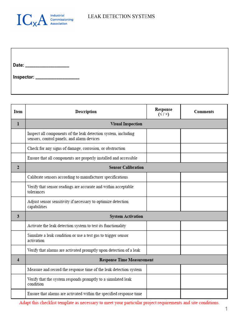 Leak-Detection-System | PDF | Leak | Calibration