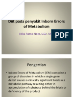 Diit Pada Penyakit Inborn Errors of Metabolism