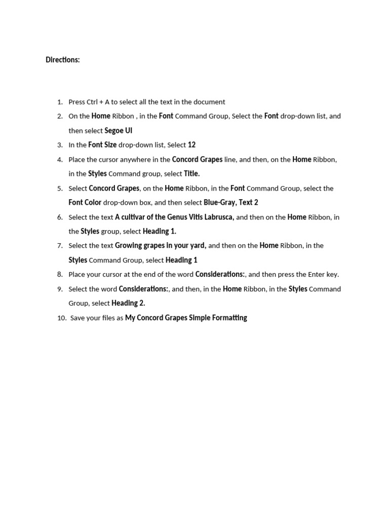 Concord+Grapes+Activity+#2 (1) | PDF | Grape | Plants