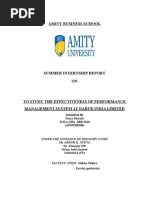 Amity Business School: Submitted by Tanya Sharma M.B.A (HR) 2008-2010 (A0102308288)