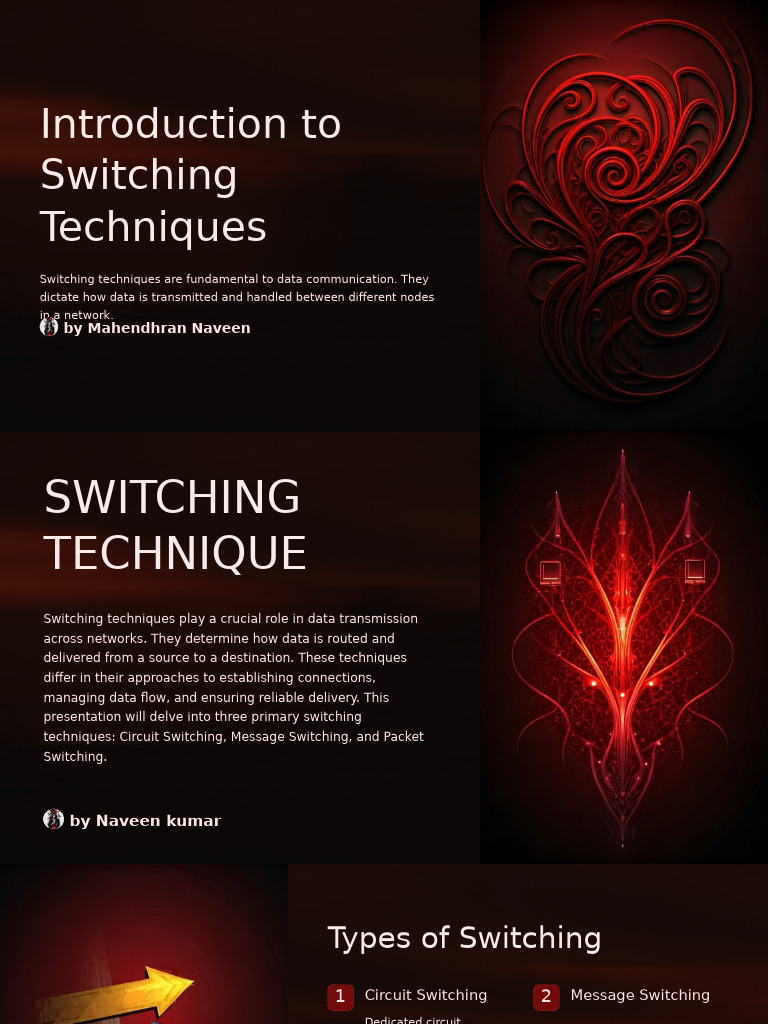 Overview of Data Switching Techniques | PDF | Computer Network | Packet ...