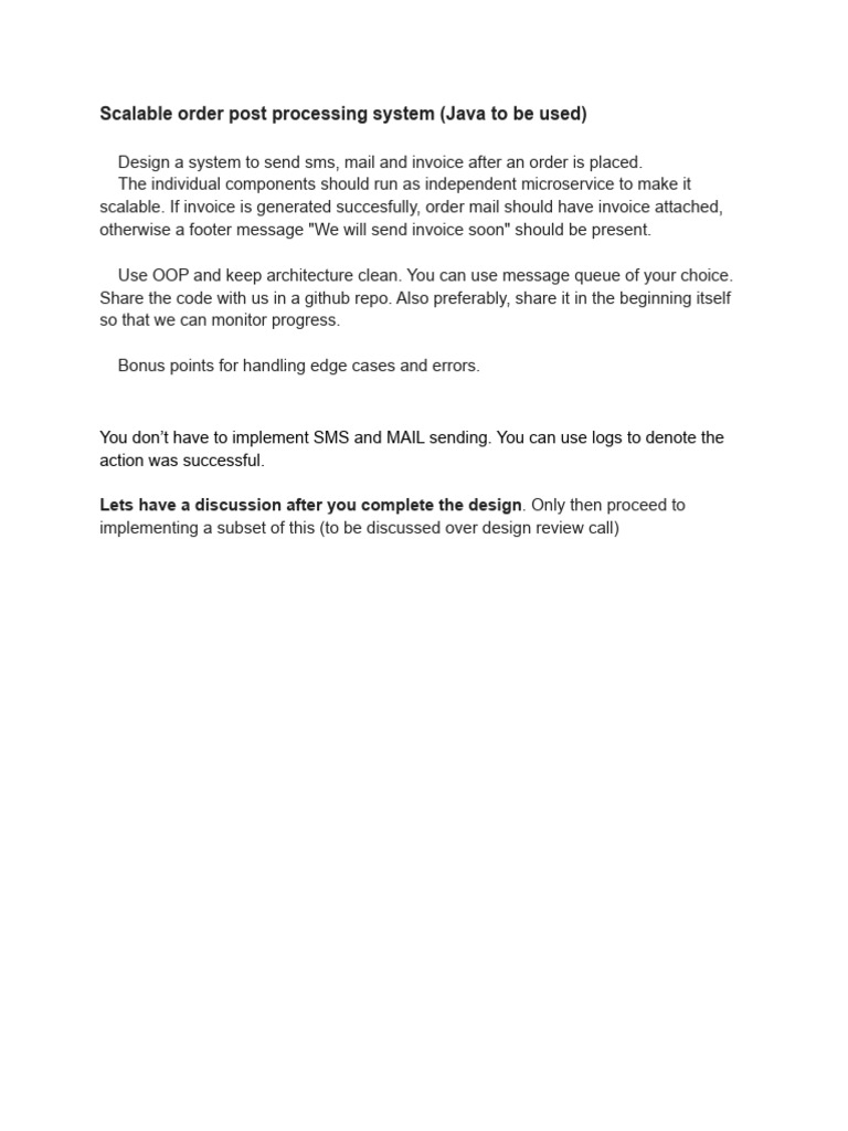 Backend Assignment | PDF