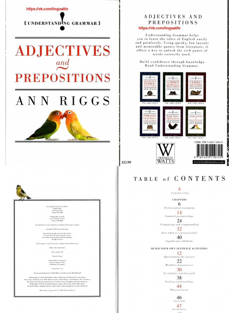 Understanding Grammar - Adjectives and Prepos | PDF