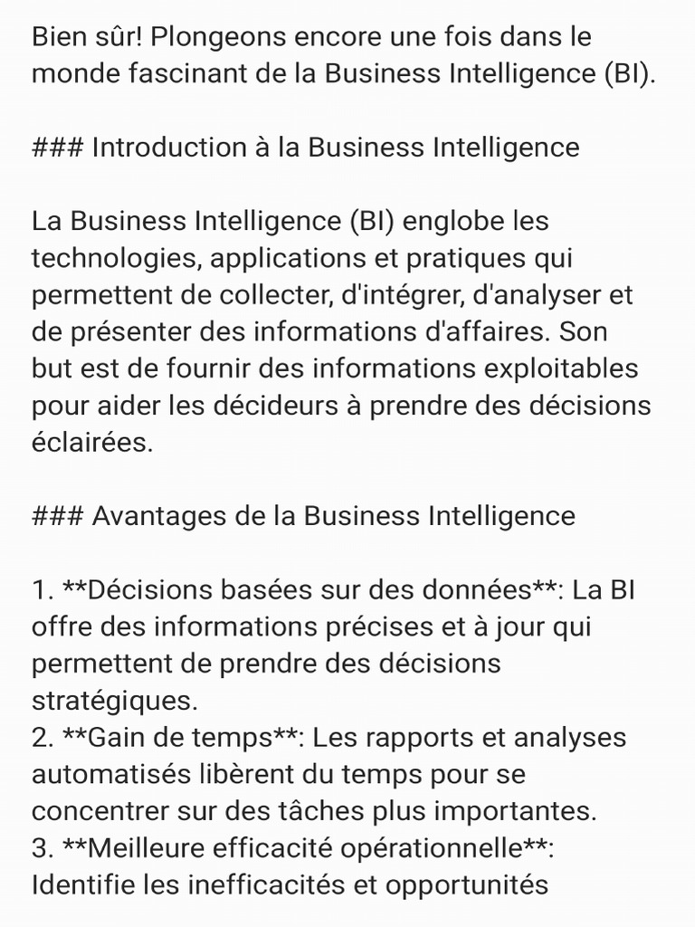 Business Intelligence Pdf