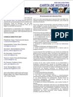 Carta de Noticias IEEE  Sección Perú Setiembre - Octubre 2007