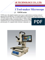 Accurate Video Toolmaker Microscope Measurements