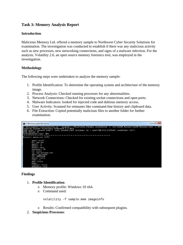 Memory Analysis of Malicious Code | PDF | Malware | Security