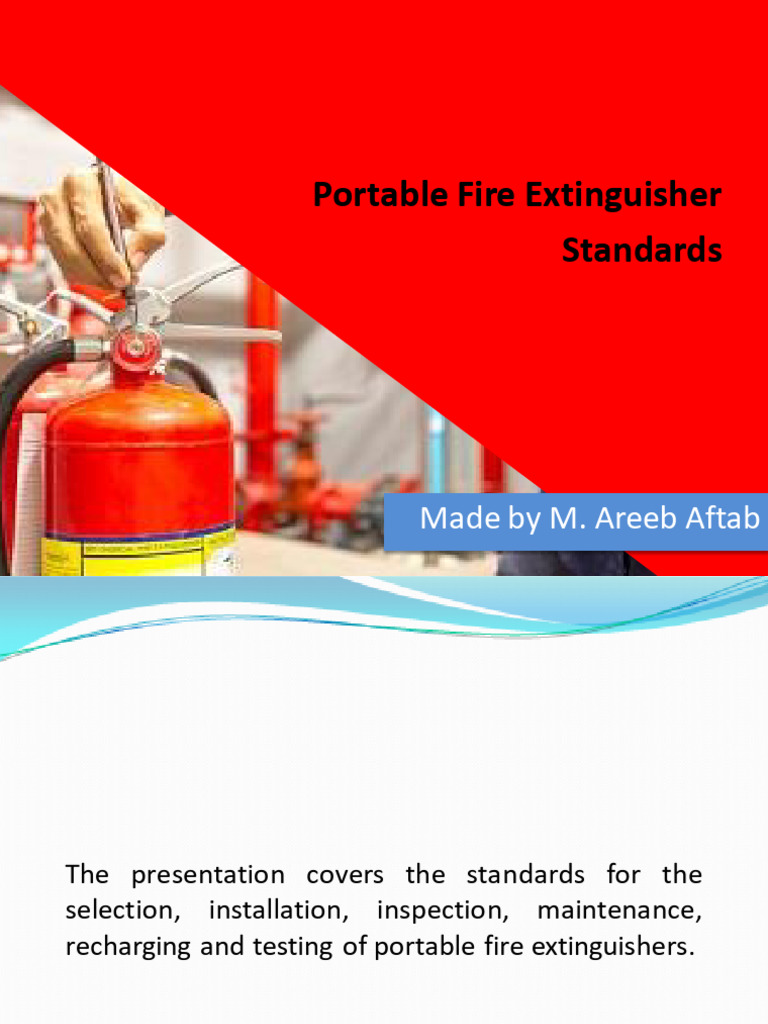 NFPA 10 Standards Presentation | PDF | Safety | Materials
