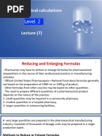 Alligation Math Practice for Pharmacy | PDF