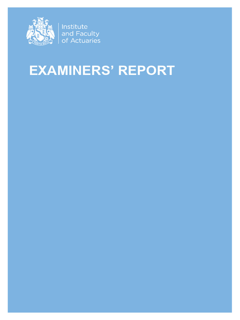 CP3 Communications Practice Exam Report | PDF | Insurance | Risk