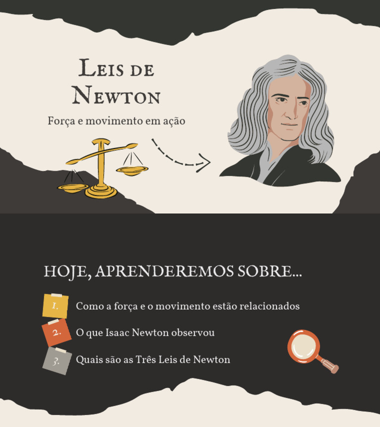 Três Leis de Newton Explicadas | PDF