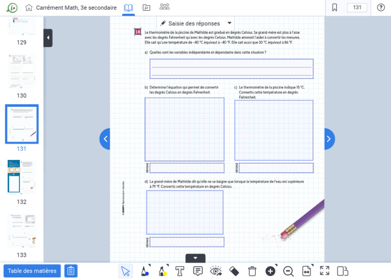 Carrément Math 3e secondaire PDF | PDF