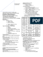 Cognitive Disorders